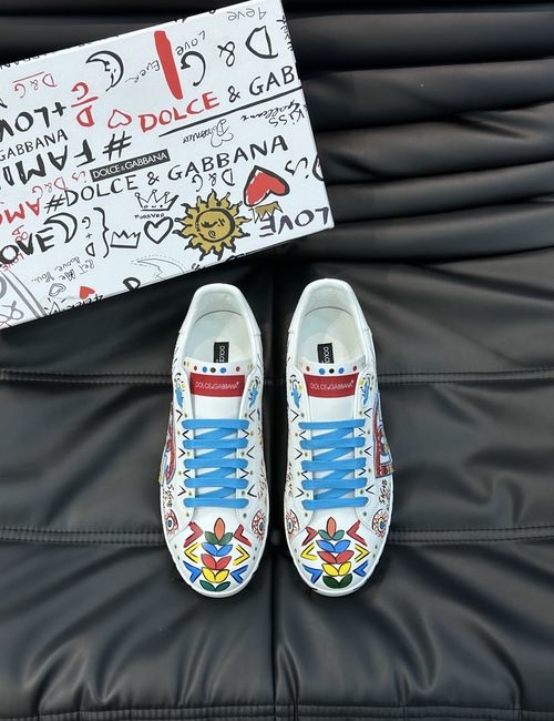 Dolce & Gabbana DG Premium Cowhide Casual Sneakers