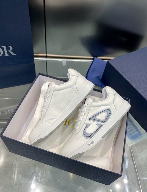 Christian Dior CD CD Logo Stitched Casual Low-top Shoes