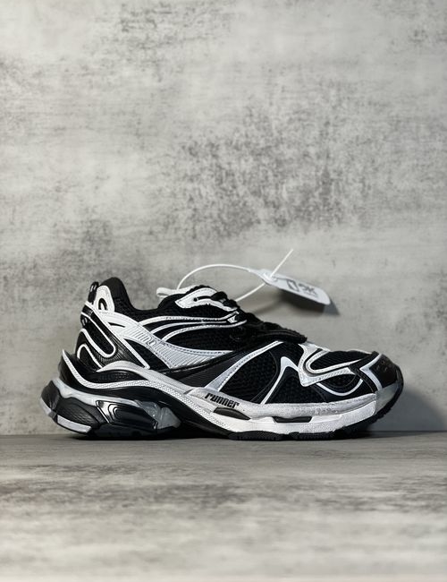 Balenciaga Runner 2 Distressed Retro Sneakers