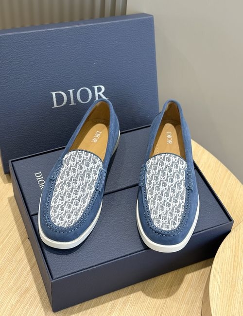 Christian Dior CD Granville Loafers Oblique Print