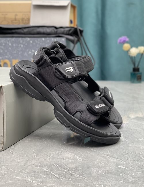 Balenciaga Breathable Beach Sandals Soft TPU Sole