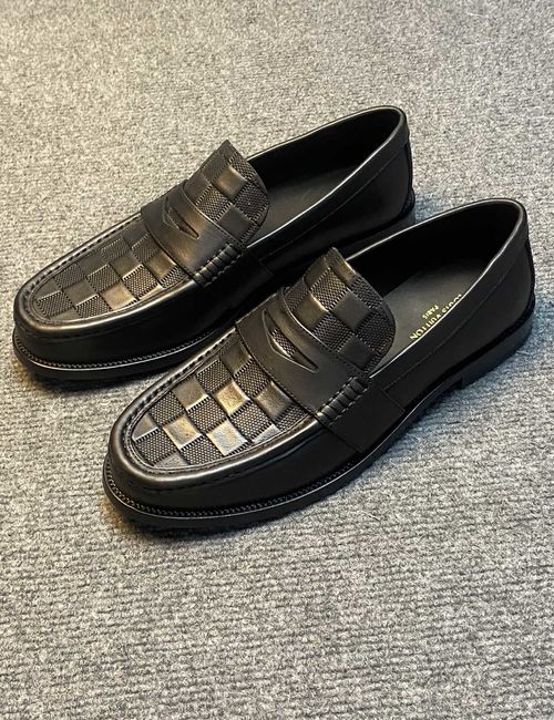Louis Vuitton LV Luxembourg Samothrace Leather Shoes