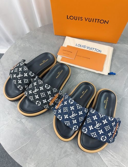 Louis Vuitton LV Pool Pillow Comfort Adjustable Slide Sandals