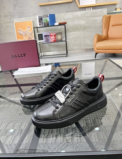 Bally Cowhide Sneakers With Original Sole