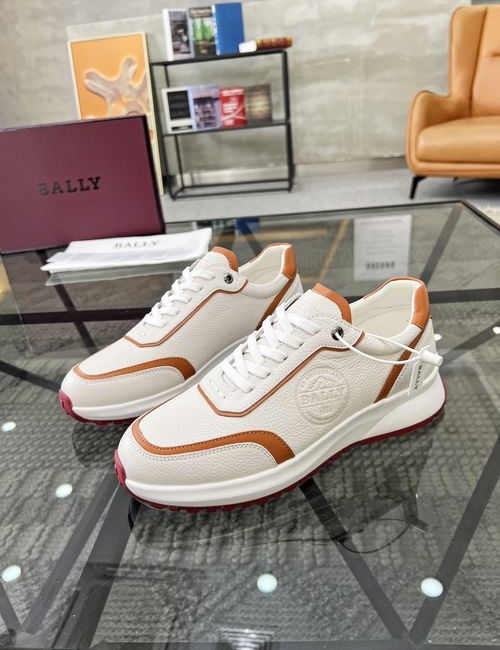 Bally Imported Calfskin Sneakers