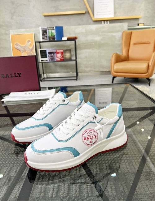 Bally Imported Calfskin Sneakers