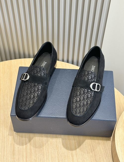 Christian Dior CD CD Loafers With Horsebit Hardware