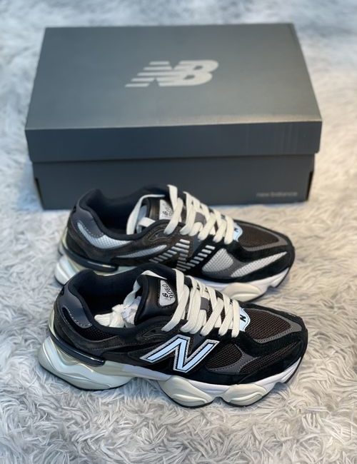 New Balance NB9060 Brown Platform Sneakers