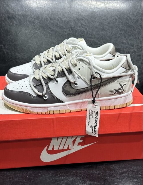 Nike Dunk Low Ink Splatter Graffiti Shoes