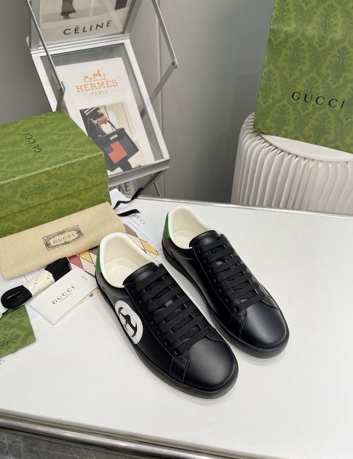Gucci Classic Leather Casual Sneakers