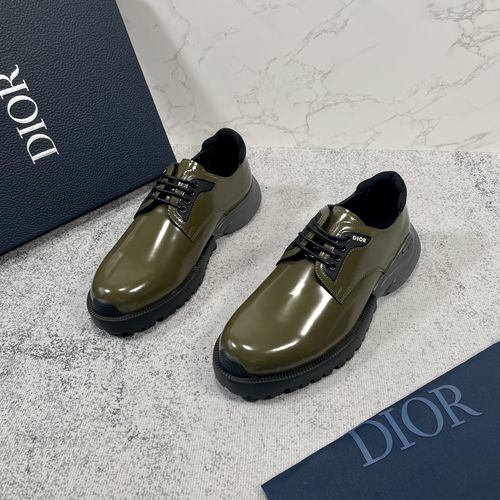Christian Dior CD Combat Derby Shoes With EVA Outsole