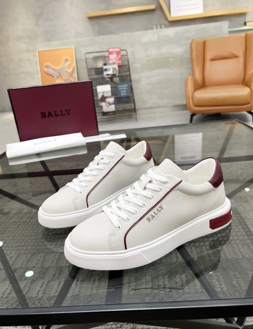 Bally Cowhide Sneakers With Original Sole