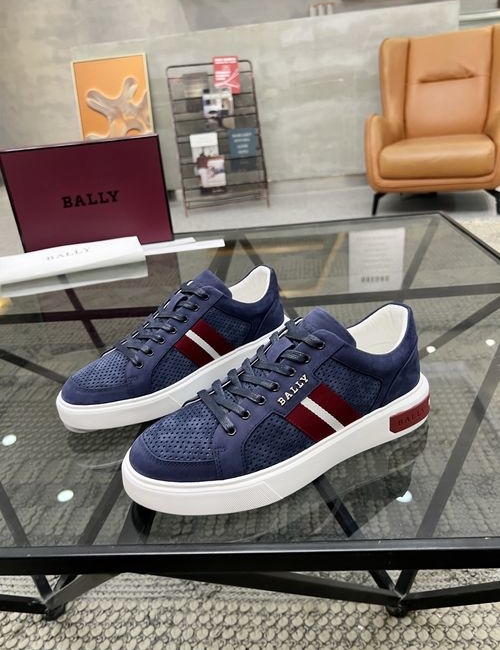 Bally Imported Calfskin Sneakers