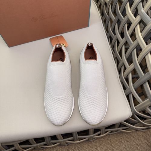 Loro Piana LP Wish Wool Knit Sneakers