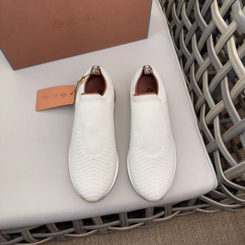 Loro Piana LP Wish Wool Knit Sneakers