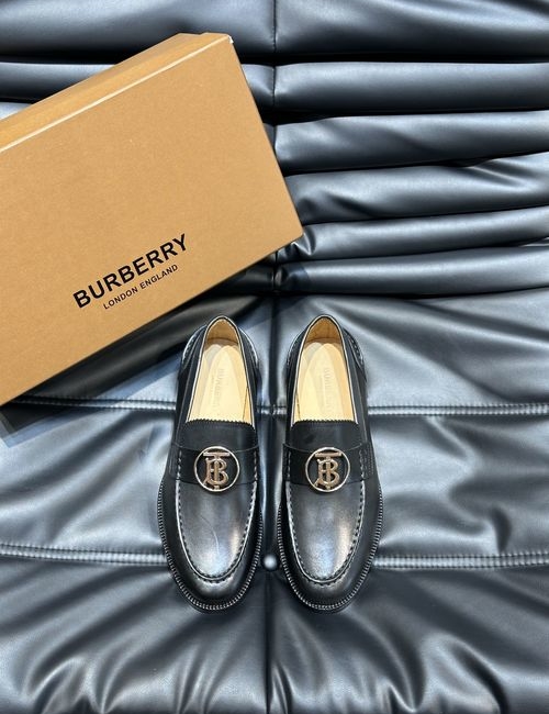Burberry Calfskin Leather Sole Casual Shoes