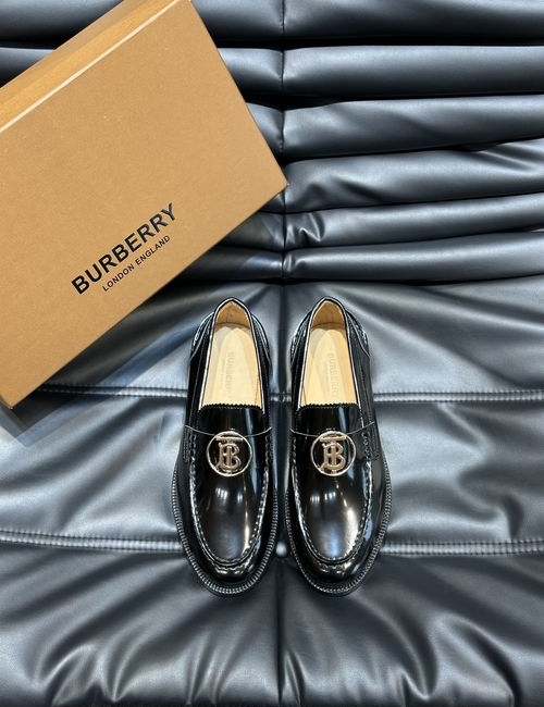 Burberry Calfskin Leather Sole Casual Shoes