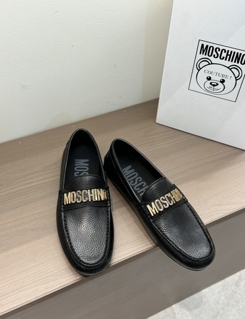 Moschino Derby Shoes With Leather Sole