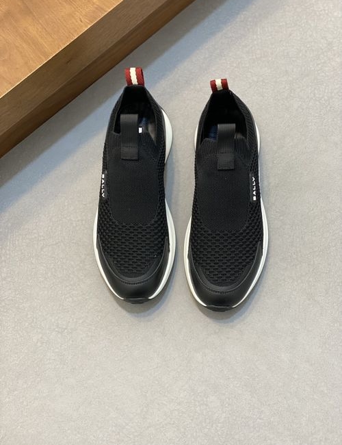 Bally Knit Slip-On Loafers