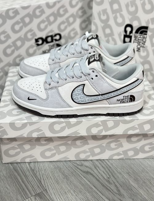 Christian Dior CD Dunk Low CDG Co-branded Skate Shoes
