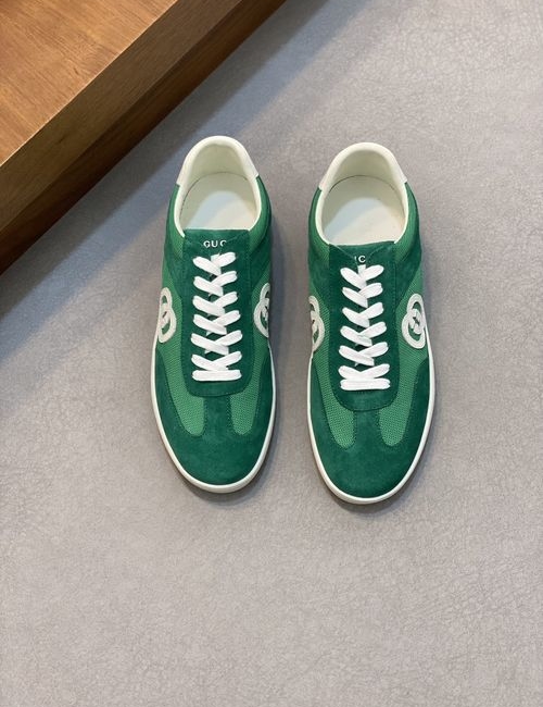 Gucci GG Denim Low-Top Sneakers