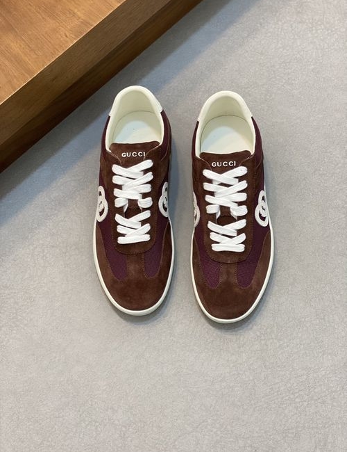 Gucci GG Denim Low-Top Sneakers