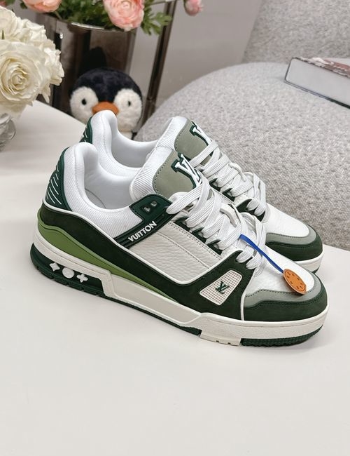 Louis Vuitton LV Denim Trainer Skate Shoes