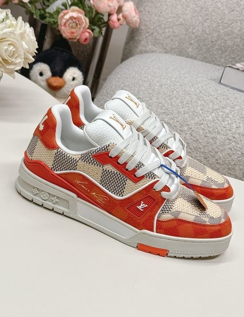 Louis Vuitton LV Denim Trainer Skate Shoes