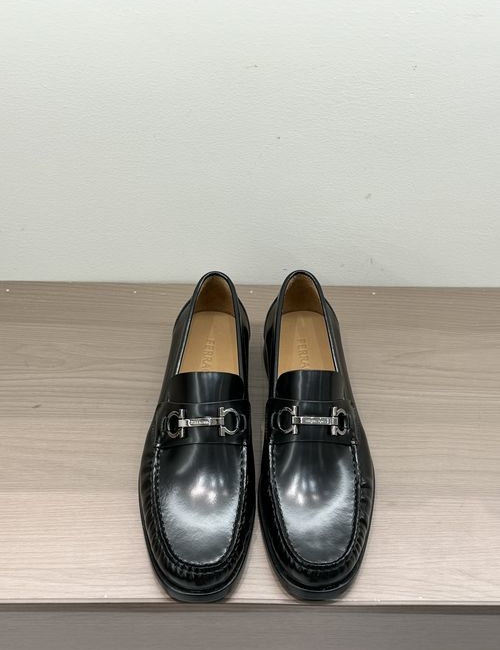 Ferragamo Genuine Leather Casual Loafers