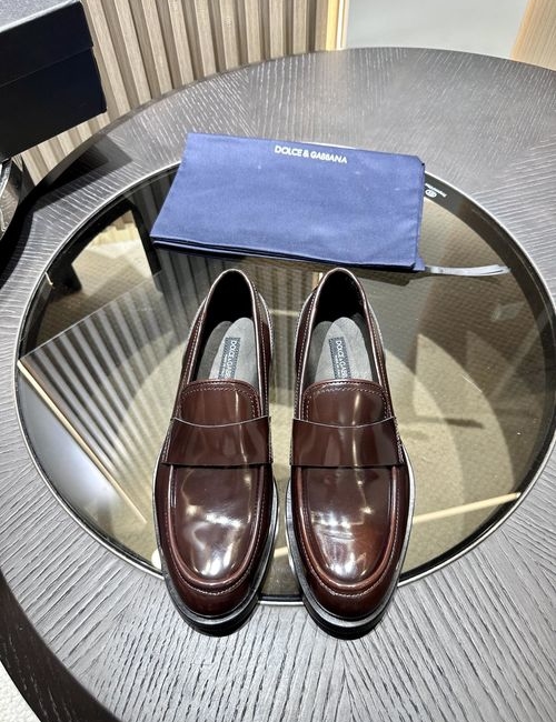 Dolce & Gabbana DG Bernini Series Moccasins With Vintage Charm