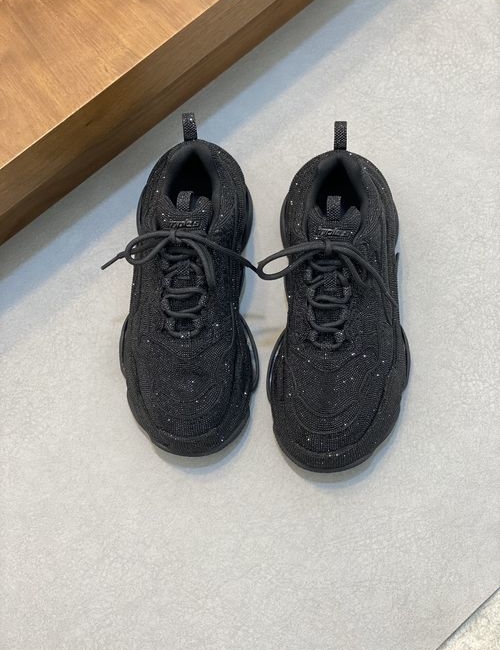 Balenciaga 3XL Series Handmade Rhinestone Casual Sneakers