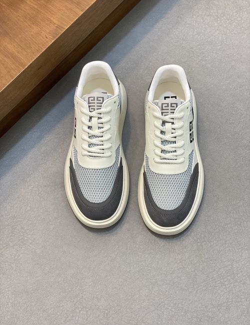 Givenchy Suede And Mesh Casual Sneakers