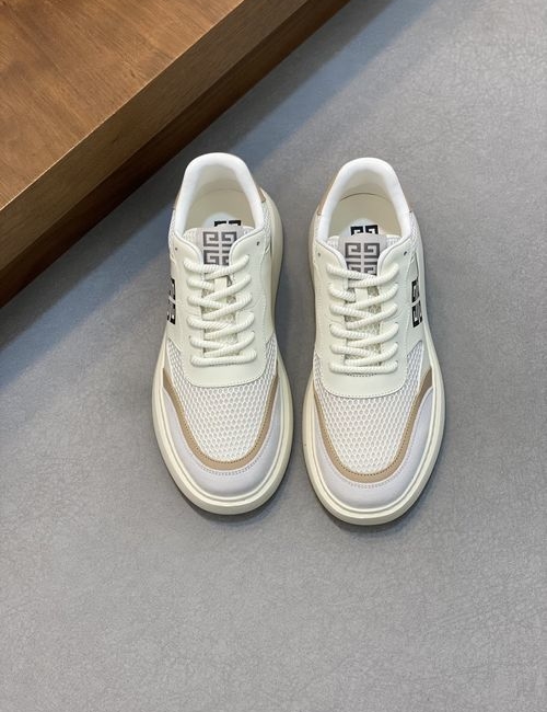 Givenchy Suede And Mesh Casual Sneakers