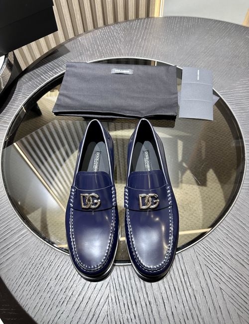 Dolce & Gabbana DG Bernini Moccasin With Antique-Style Badge