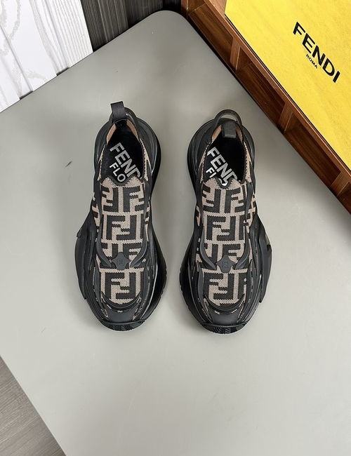 Fendi Flyknit Thick Sole Casual Sneakers