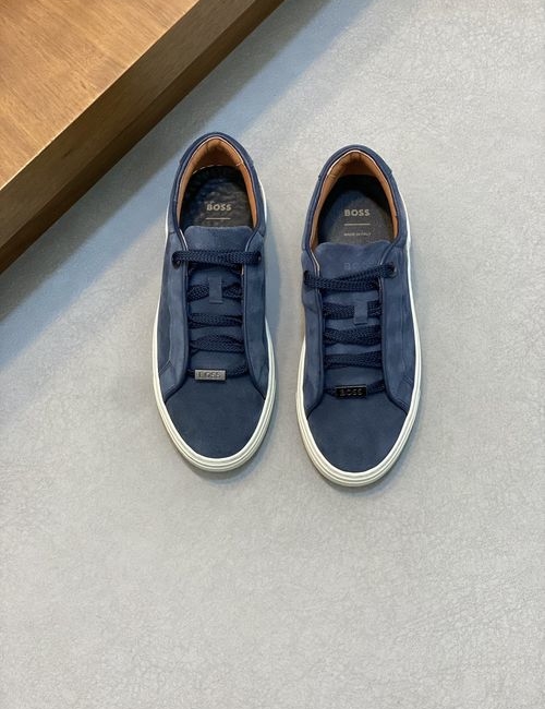 Hugo Boss Suede Leather Casual Sneakers
