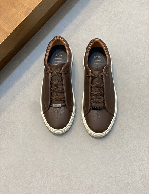 Hugo Boss Suede Leather Casual Sneakers