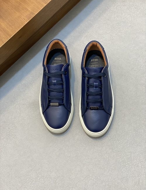 Hugo Boss Suede Leather Casual Sneakers