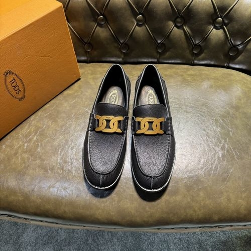 Tods Suede Leather Casual Leather Shoes