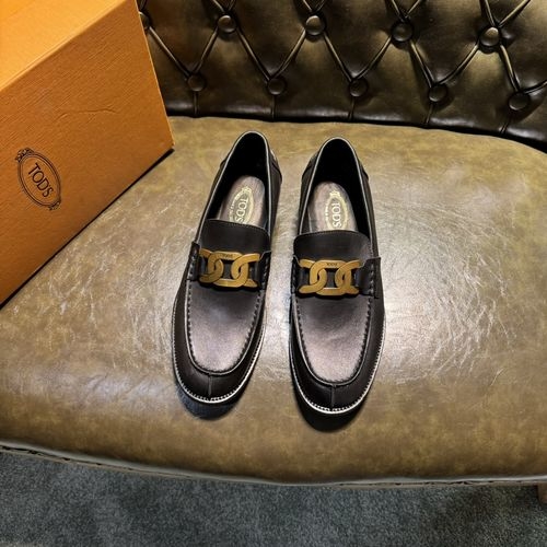 Tods Suede Leather Casual Leather Shoes
