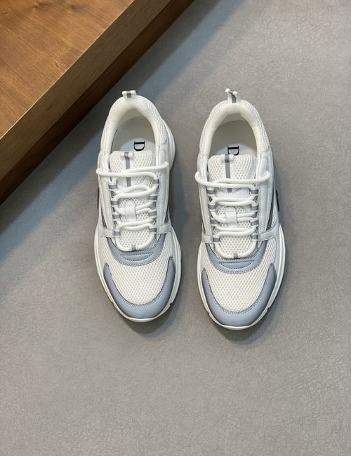 Christian Dior CD B22 Jogging Sneakers Leather Mesh Upper