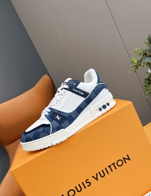Louis Vuitton LV Trainer Tyler Low-top Printed Sneakers