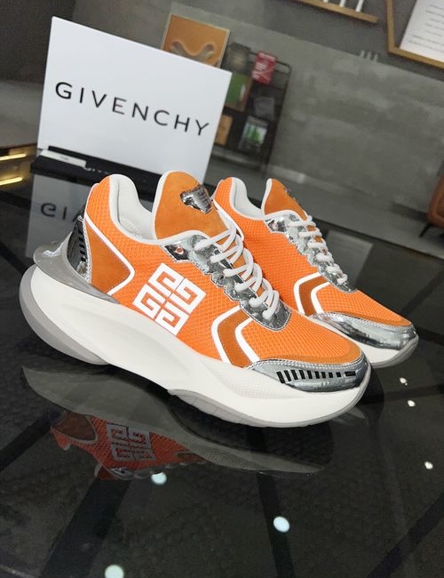 Givenchy Sneakers Leather And Mesh Upper Cushioning Sole Breathable Lining