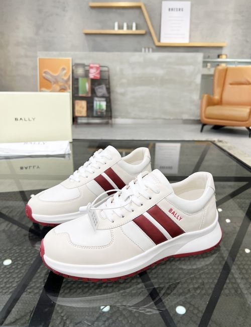 Bally Imported Calfskin Sneakers