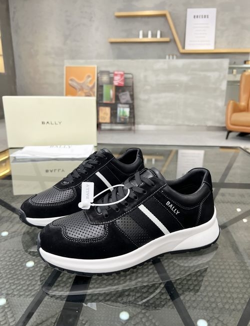 Bally Imported Calfskin Sneakers