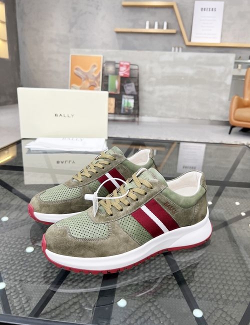 Bally Imported Calfskin Sneakers
