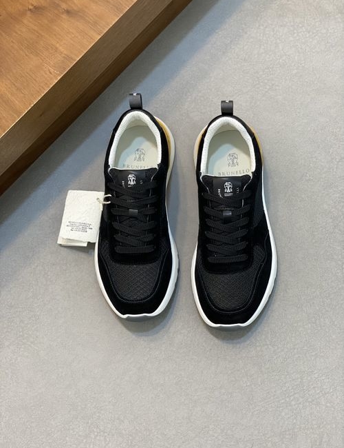 Brunello Cucinelli BC Knit Upper Sneakers With TPU Outsole