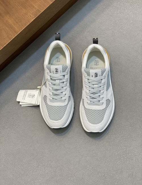 Brunello Cucinelli BC Knit Upper Sneakers With TPU Outsole
