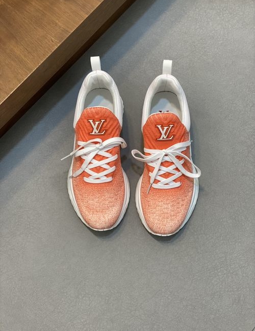 Louis Vuitton LV Classic Knitted Fabric Casual Shoes With LV Logo