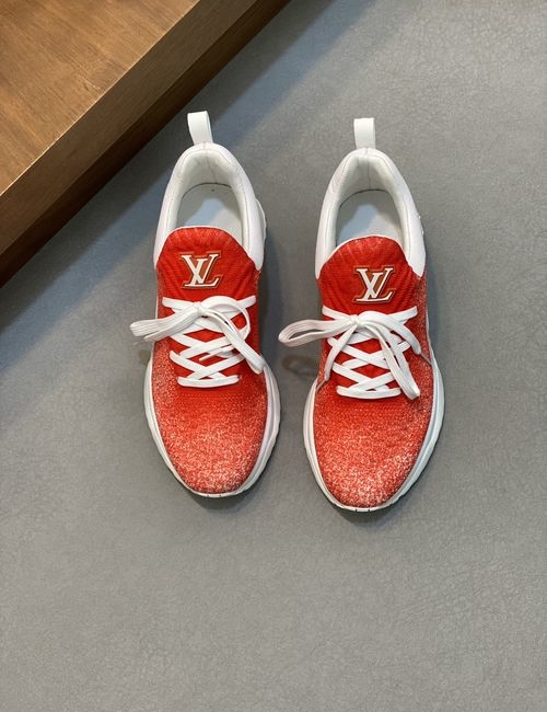 Louis Vuitton LV Classic Knitted Fabric Casual Shoes With LV Logo